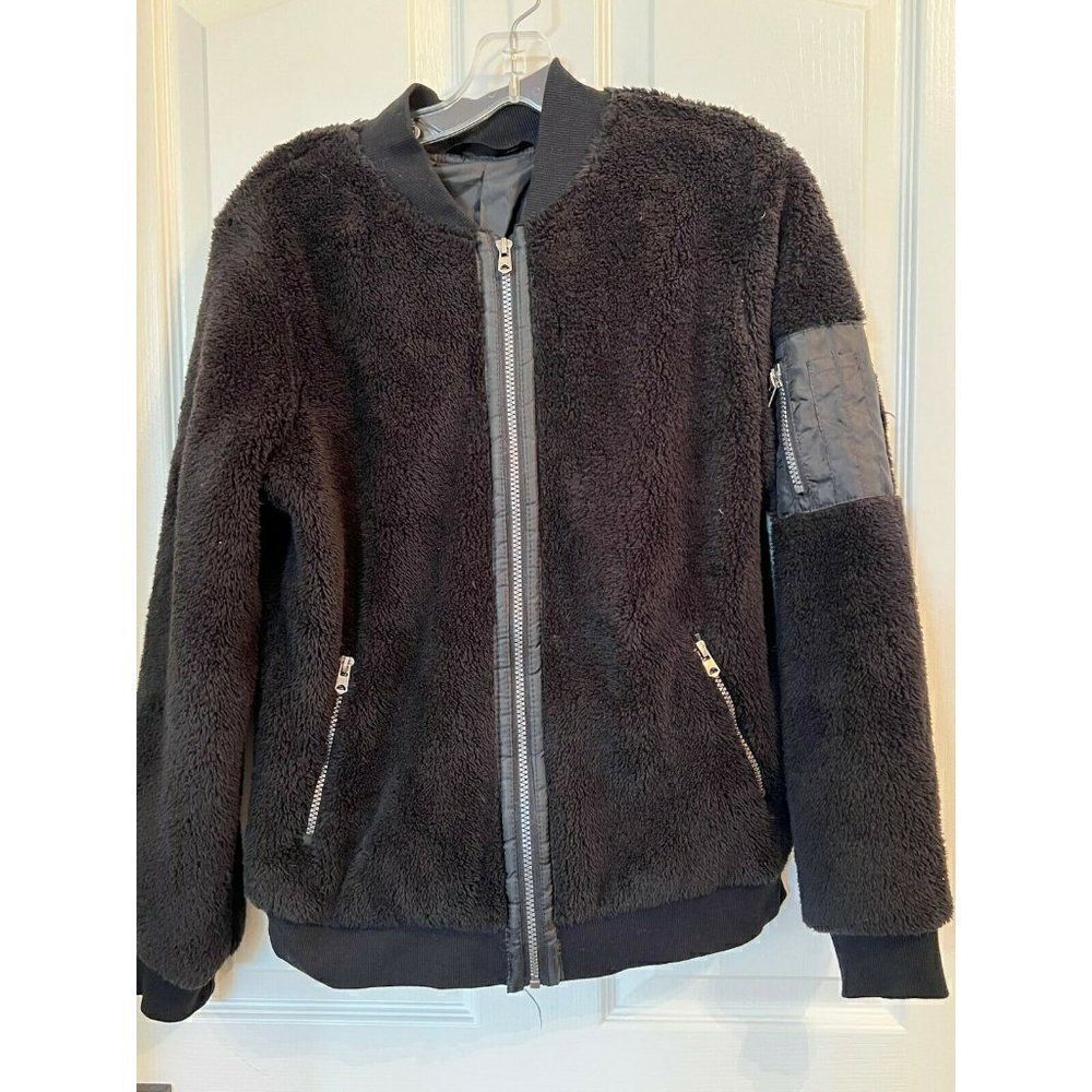 Stoic Black Bomber Moto Jacket